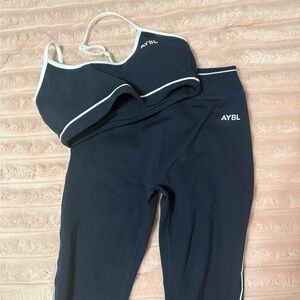 AYBL Dark Blue Workout Set